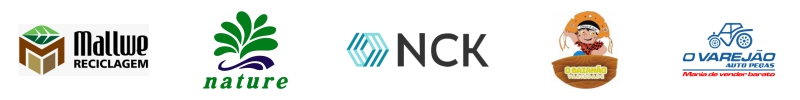 logo marca dos parceiros que utilizam o serviço da repbrasil